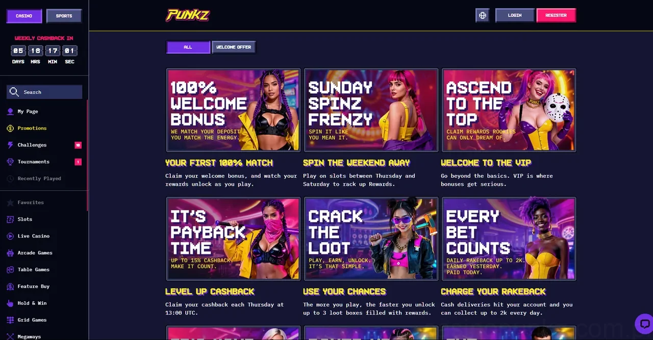 Casinopunkz Casino